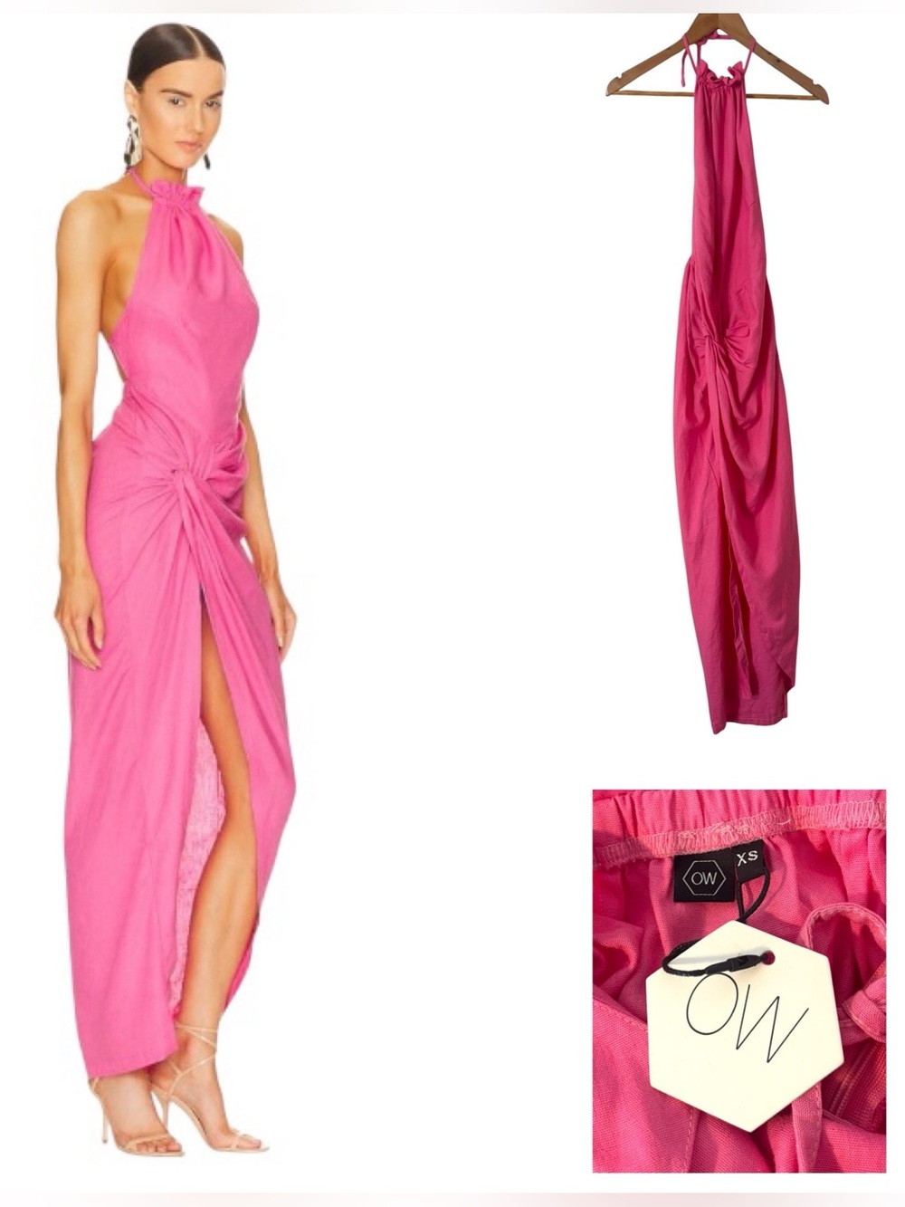 OW Collection Isla Halter Dress